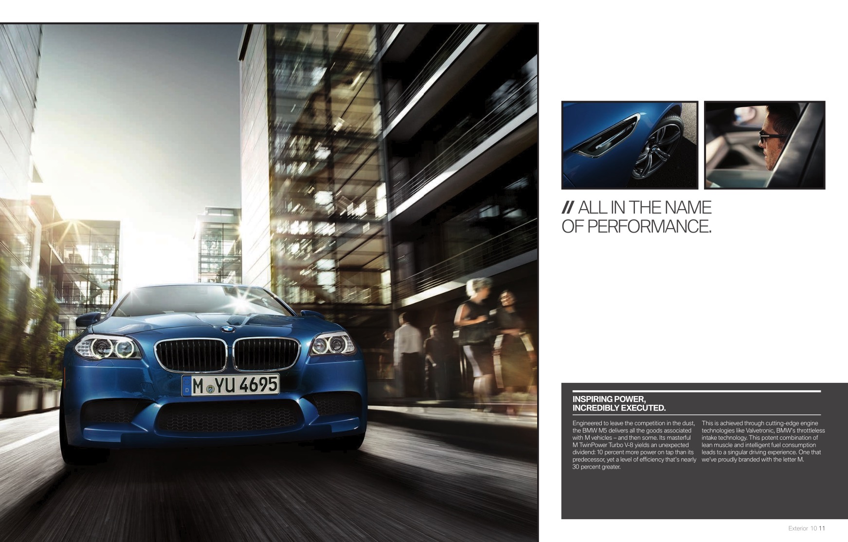 2013 BMW M5 Brochure Page 20